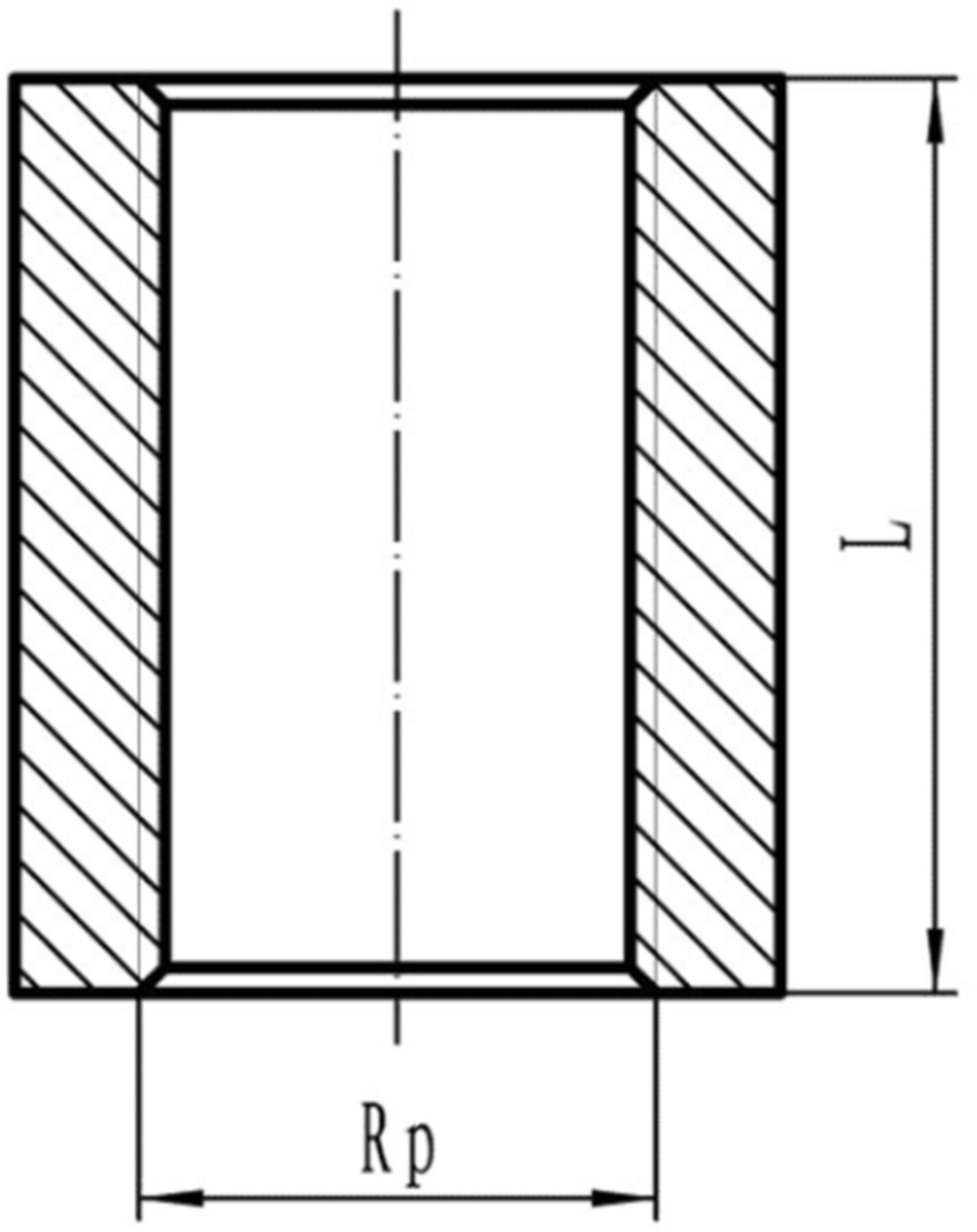 Schweissmuffe L= 26 mm 3/8" schwarz - Schweissmuffe,Rohrkappe,Siederohrdeckel