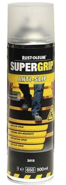 RUST-OLEUM Supergrip Antirutsch-Spray 500 ml, 2410 transparent, schnelltroknend - Malerwerkzeuge