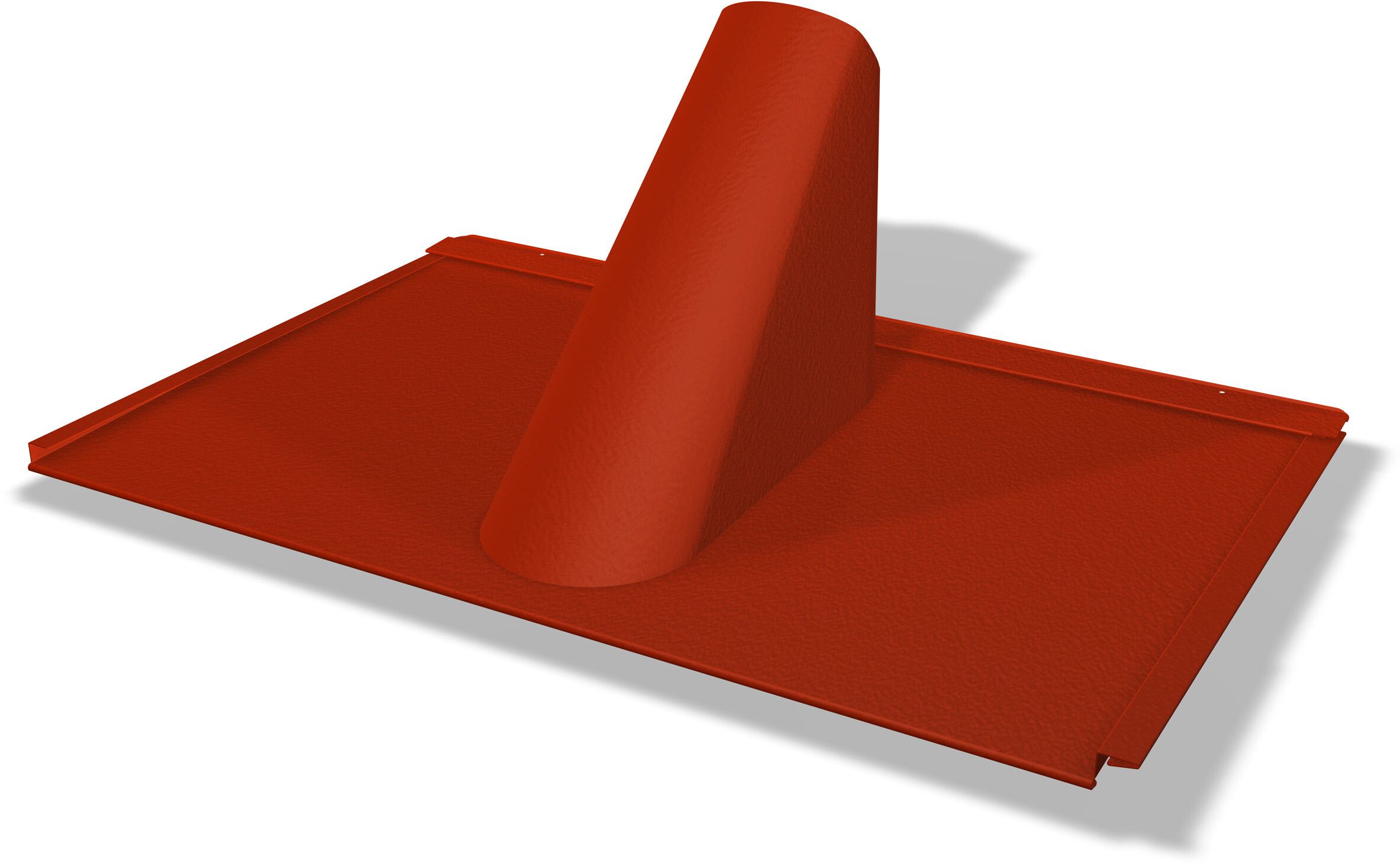 PREFA Einfassungsplatte für R.16 stucco, 28 P.10 prefabronze - PREFA Dachsysteme