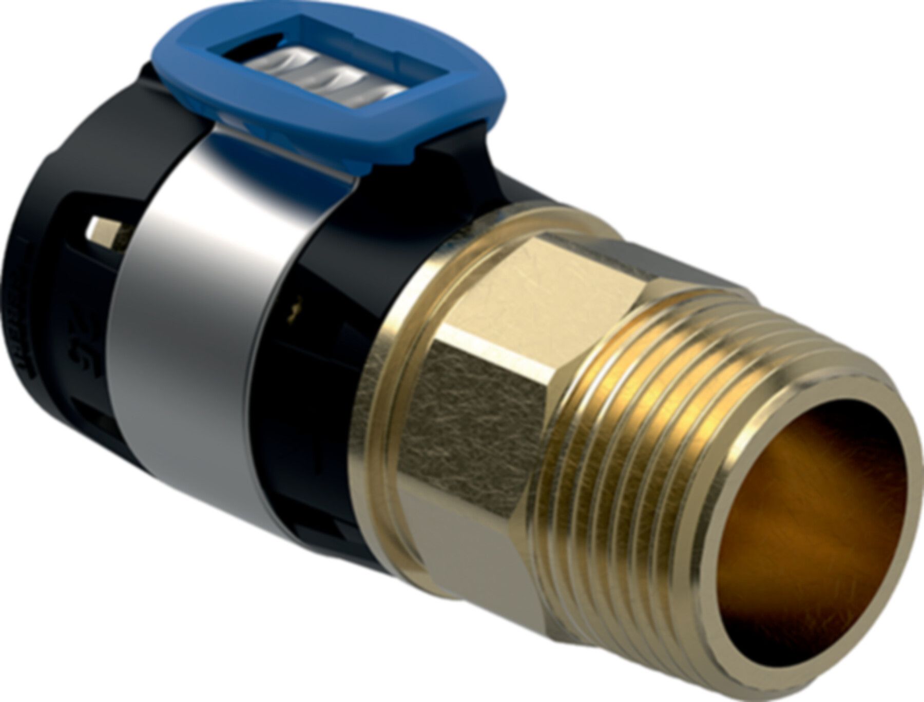 Übergang m/AG 63mm-     2" 620.306.00.1 - Geberit FlowFit-Rohre/Formstücke