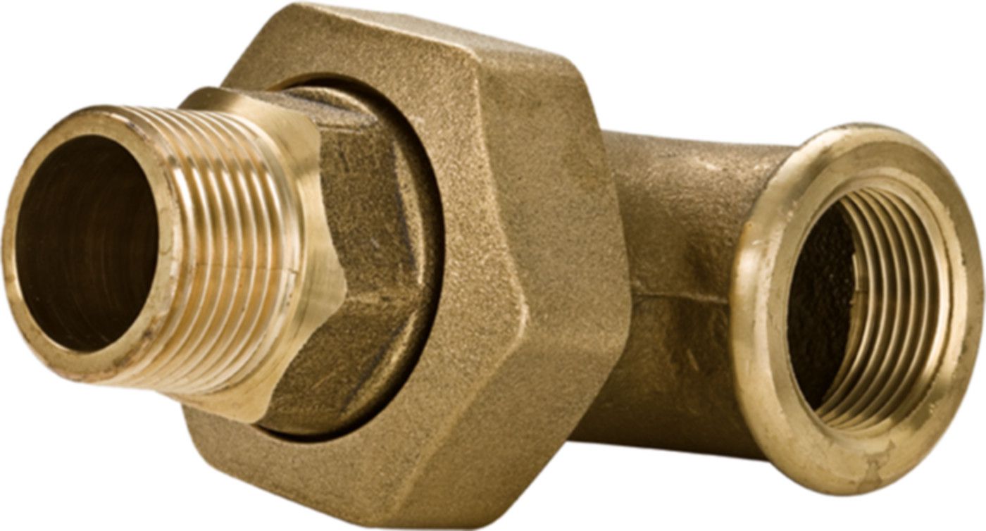 Winkelverschraubung 8098 IG/AG 3/4" - Messing-Gewindefittings