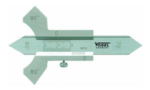 VOGEL präz. Schweissnahtlehre Inox - Längenmessen