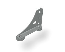 PREFA Haken für Schneerechensystem 07 P.10 Hellgrau VE 10 Stk. 120192 - PREFA Dachsysteme