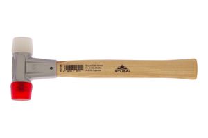 STUBAI Baseplex-Schonhammer 1021 , 30mm , lackierter Holzstiel - Spenglerwerkzeuge