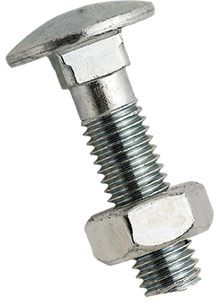 Flachrundschr mit 6-kt Mu St vzb BN248 DIN603MU M8x30 - Bossard Schrauben