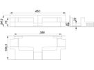 Schallschutzelement DallFlex 5-539090 zu Ablaufgehäuse DallFlex - SCHACO Entwässerungstechnik