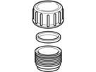 Stutzen mit Verschlusskappe komplett d 63mm 364.750.16.1 - Geberit-PE-Formstücke