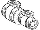 Reduktion 25-16mm 620.032.00.1 - Geberit FlowFit-Rohre/Formstücke