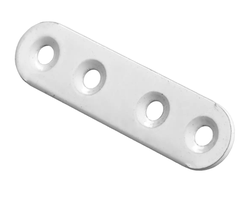 Hettich Verbindungsblech weiss, 60 x 15mm - Diverse Möbelbeschläge und Zubehör