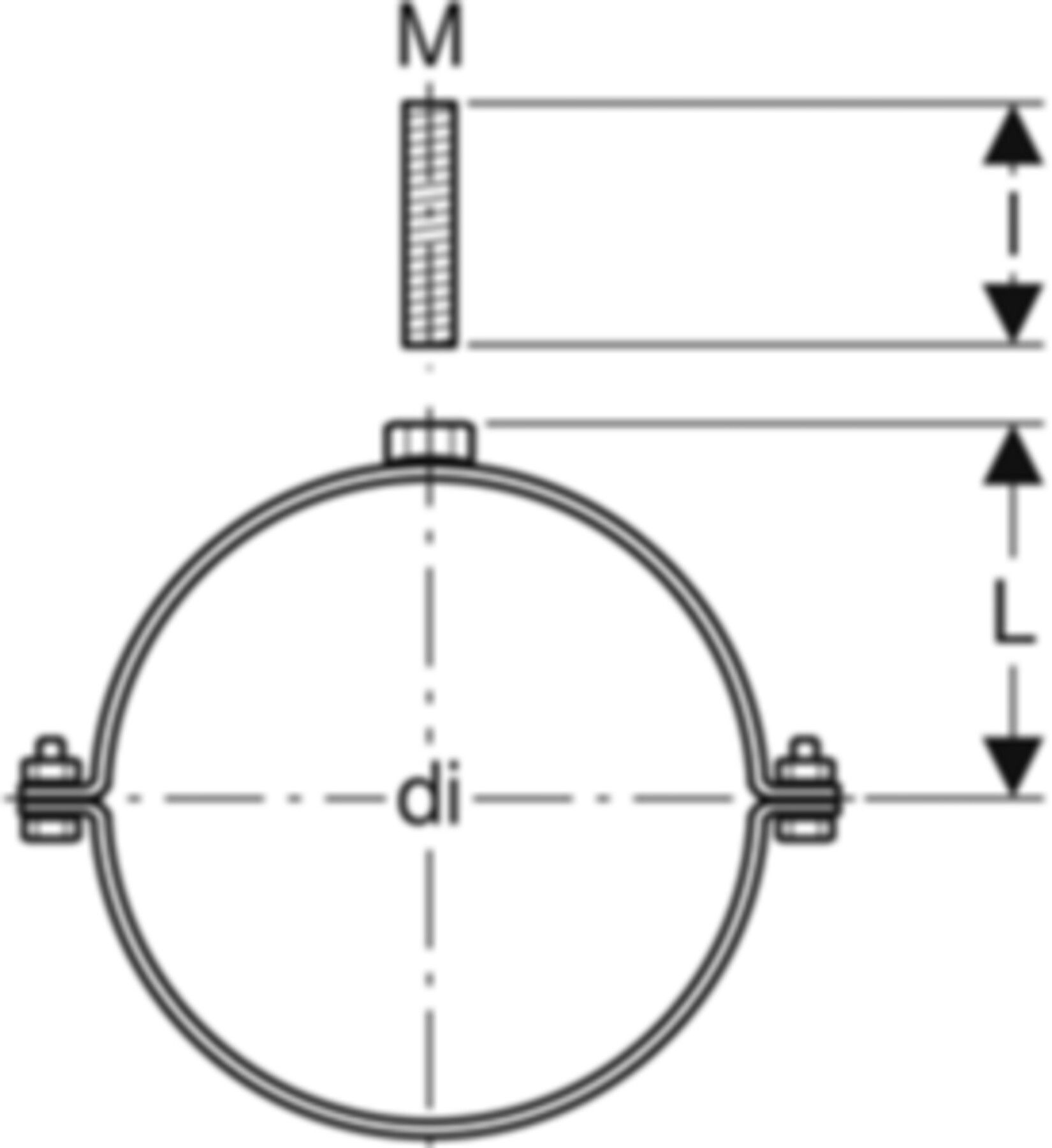 Gleitschelle 315mm M16 372.862.00.1 - Geberit-Dachentwässerung
