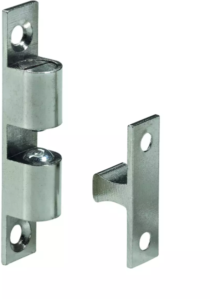 Hettich Kugelschnäpper vernickelt, 60 x 11 x 11mm - Diverse Möbelbeschläge und Zubehör
