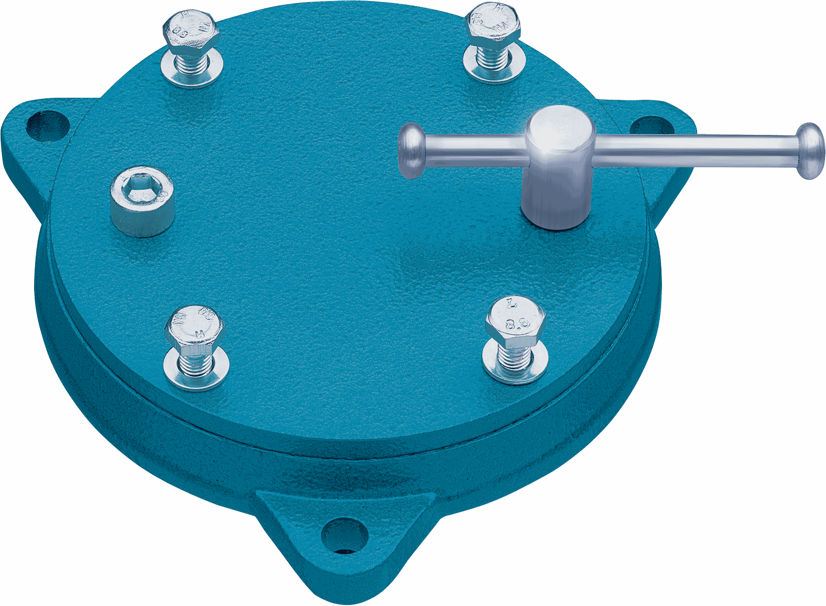 HEUER-FRONT Drehbare Unterteile passend zu Schraubstock 100mm - Spannwerkzeuge