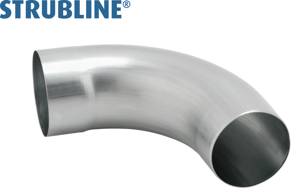 Ablaufrohrbogen 70° 100 mm 210 "geschweisst, lange Einstecktiefe" - Zink Spenglereihalbfabrikate