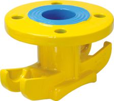 Universal-Anbohrschelle für Gas 3512 mit Flanschabgang PN 16 DN 40 - Hawle Hausanschluss- und Anbohrarmaturen