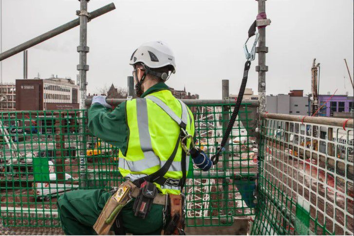 SPANSET Falldämpferleine, 1.1-2m EN 355 Typ FAE01C03, mit 2 Karabinerhaken - Arbeitsschutz