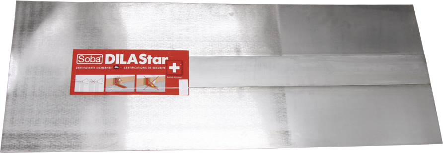 Dilastar 1Kopf verdeckt 1000 mm 493 "SOBA" CrNi-Stahl - Dilatationen