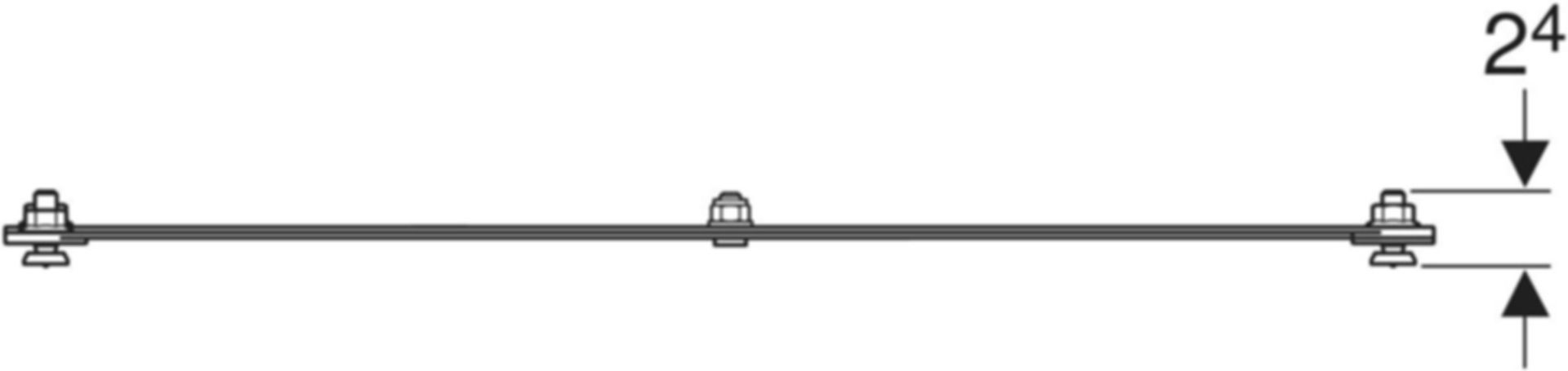 GIS-Pro Aussteifungskreuz 461.704.00.1 - Geberit-GIS