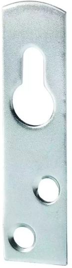 Hettich Universalaufhänger verzinkt, 60 x 15mm, à 4 Stk - Diverse Möbelbeschläge und Zubehör