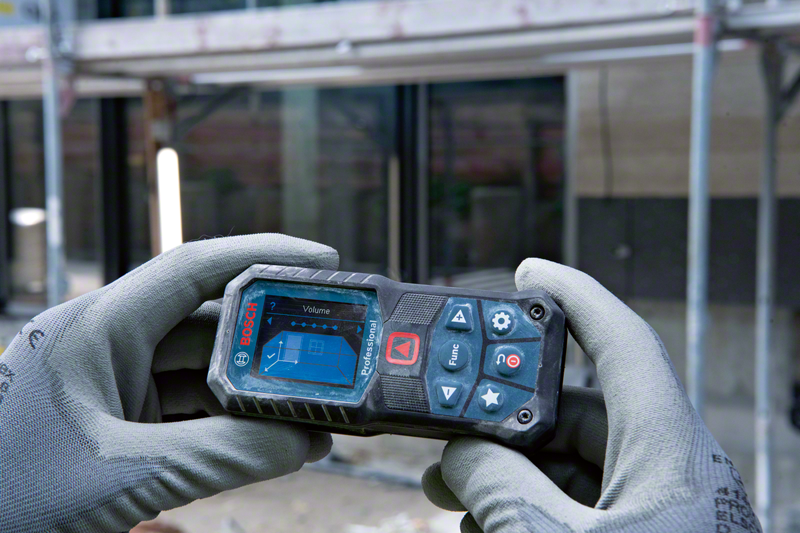 Bosch Laser-Entfernungsmesser GLM 50-22 bis 50m, IP65, 2x1,5-V-LR6 (AA), roter Laser - Bosch Elektrowerkzeuge