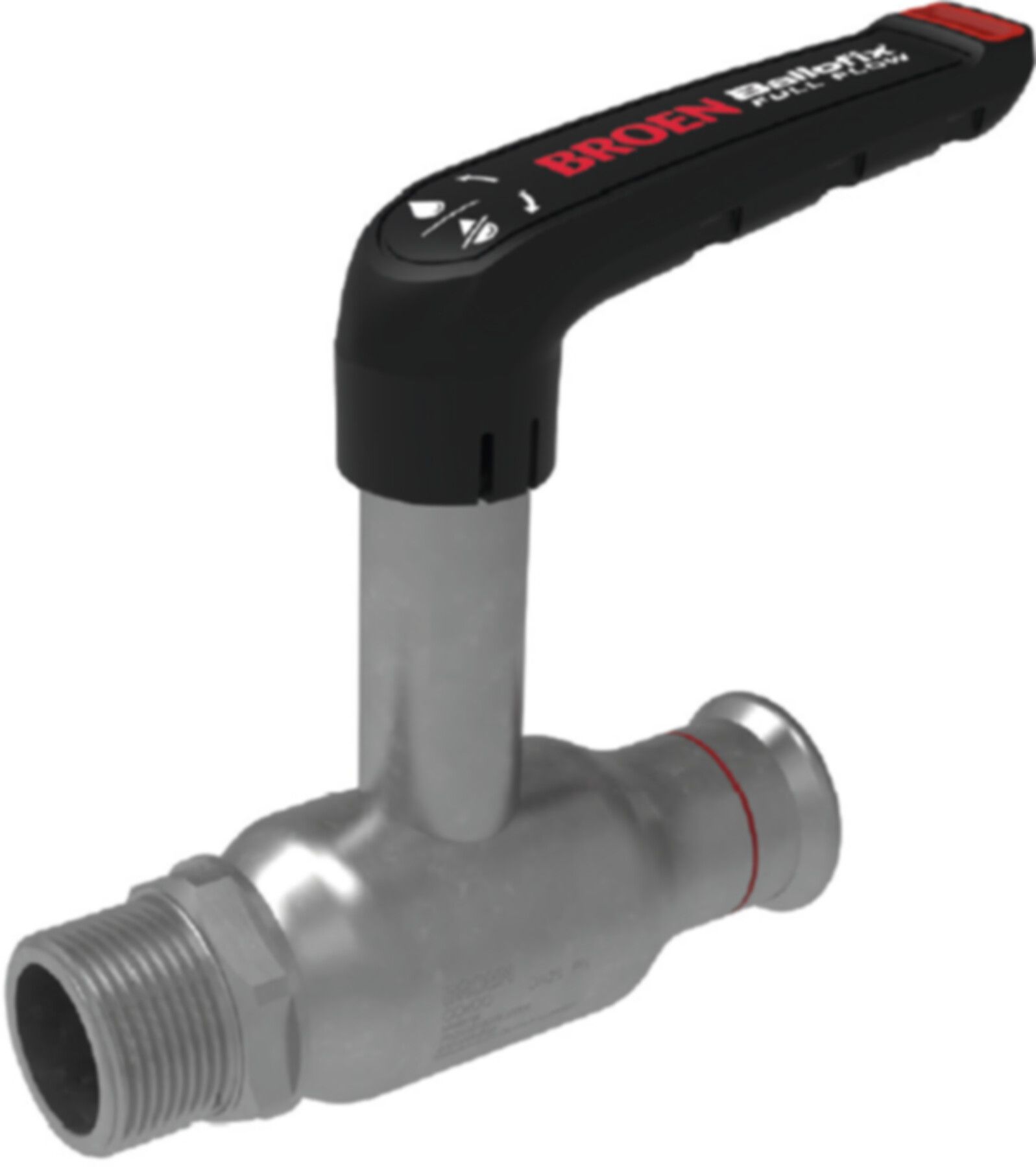 Press-Kugelhahnen lange Spindel Ballofix Fullflow BF112011