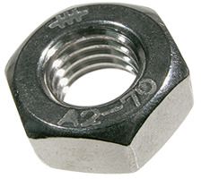 6-kt Mu ~0,8d INOX A2 BN628 DIN934 M7 - Bossard Schrauben