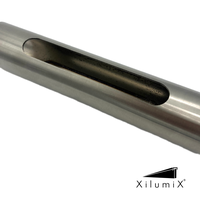 XILUMIX PIPE Handlaufrohr L=3m, Ø42.4mm , 3 Ausschnitte für LED-Elemente - LED-Handlauf System