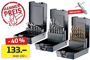 FORTEC-Set 3 tlg. Basic Line - Bohren