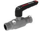Press-Kugelhahnen kurze Spindel Fullflow BF112001 DN 50 / 54mm - Ballofix/Broen-Armaturen