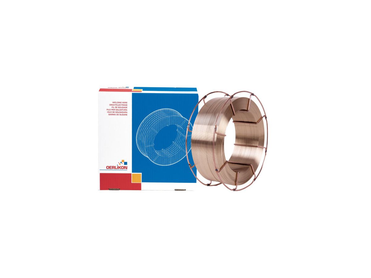 CARBOFIL-1A GOLD MIG/MAG-Drahtelektrode, Ø 0.8mm, à 16kg - Schwarz ...