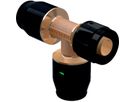 T-Stück 20mm-20mm-1/2" 651.503.00.1 mit MasterFix - Geberit-Push Fit-Formstücke