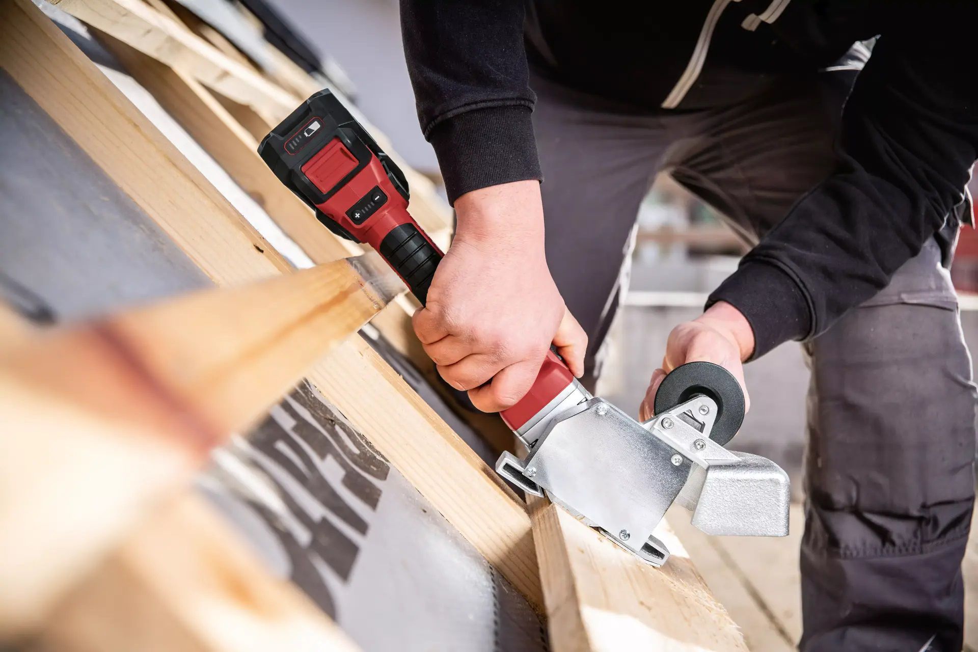 FLEX Rinnenträgereinlassfräse RFE 40 18V , 2x 5.0Ah , 3800-6200 1/min - Spenglerwerkzeuge