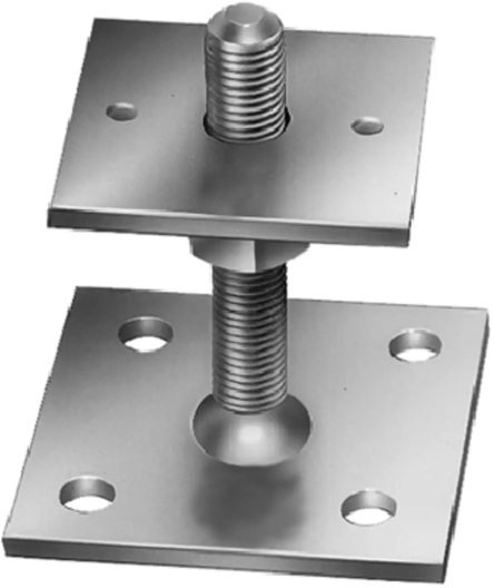 SIMPSON Stützenfuss PPB 80mm Höhe=208mm - Holzverbinder