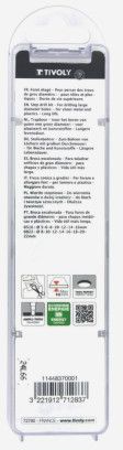 TIVOLY Stufenbohrer XL HSS tialN TSP Spitze Schaft 10 , 1x 5 - 16 mm , 1x 8 - 22mm im Blister - Bohren
