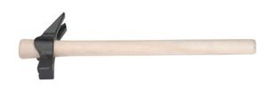 Schalhammer, m. Nagelzieher- und Stecker 500g, L= 400mm, m. Eschenstiel - Bauwerkzeuge