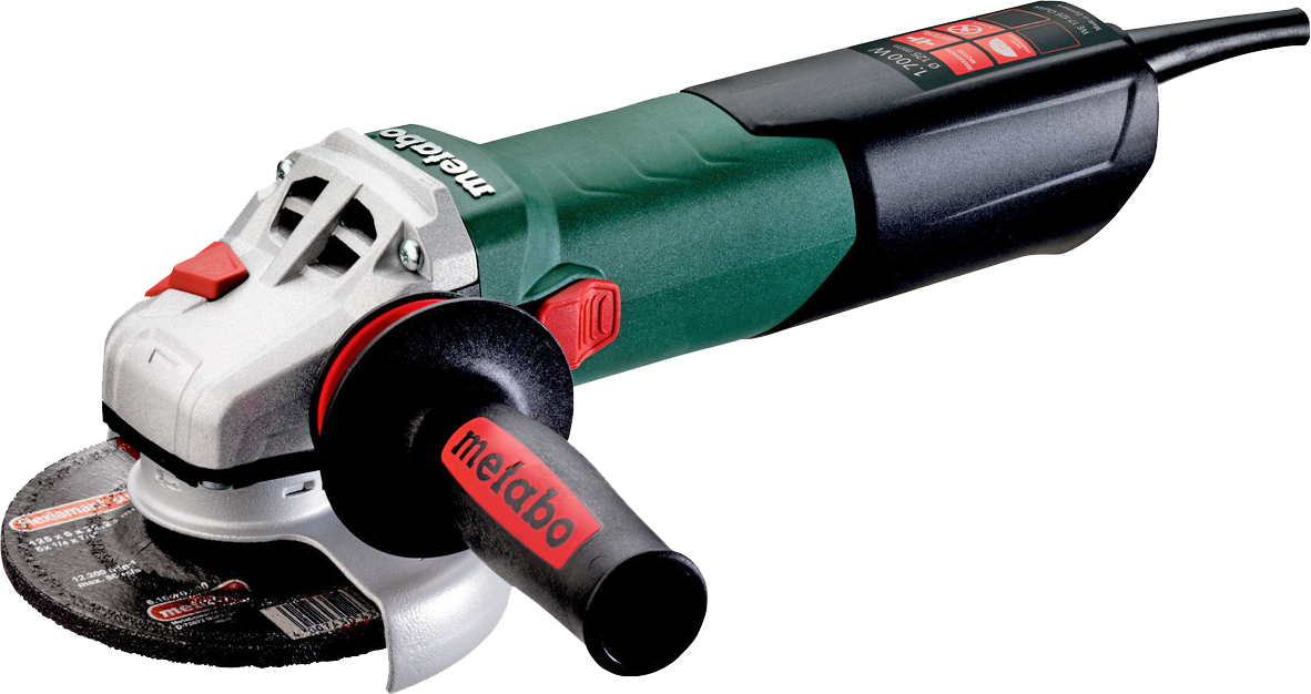 Winkelschleifer WE 17-125 Quick Ø 125mm, 1700W, 11000/min - Metabo Elektrowerkzeuge