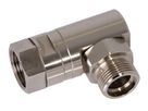 ALBA Winkelverschraubung 3/4"-Gewinde, aus Messing vernickelt, 90° - Garten