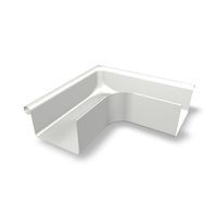 PREFA Kastenrinnenwinkel 90° innen 333 mm P.10 Prefaweiß - PREFA Dachentwässerungssysteme