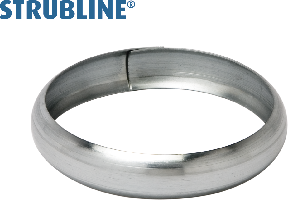 Wulstringe 60 mm 292 "Strubline" - Zink Spenglereihalbfabrikate