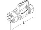 Kugelhahnen Ballofix-R mit Griff 10 x 10 mm - Ballofix/Broen-Armaturen