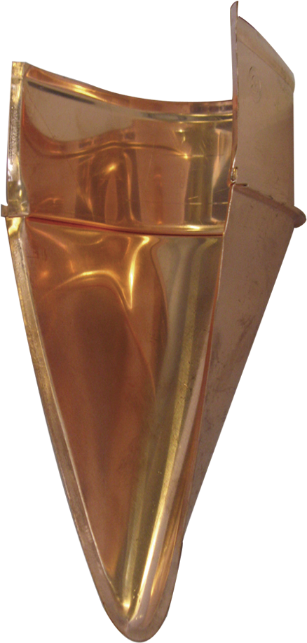 Rohrzweigeinlauf 100 mm 218 - Kupfer Spenglereihalbfabrikate