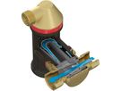 Flamcovent Smart Luftabscheider 11/4" 30014 m/drehbaren Anschlüsse und EPP Isolation - Flamco Luft- und Schlammabscheider