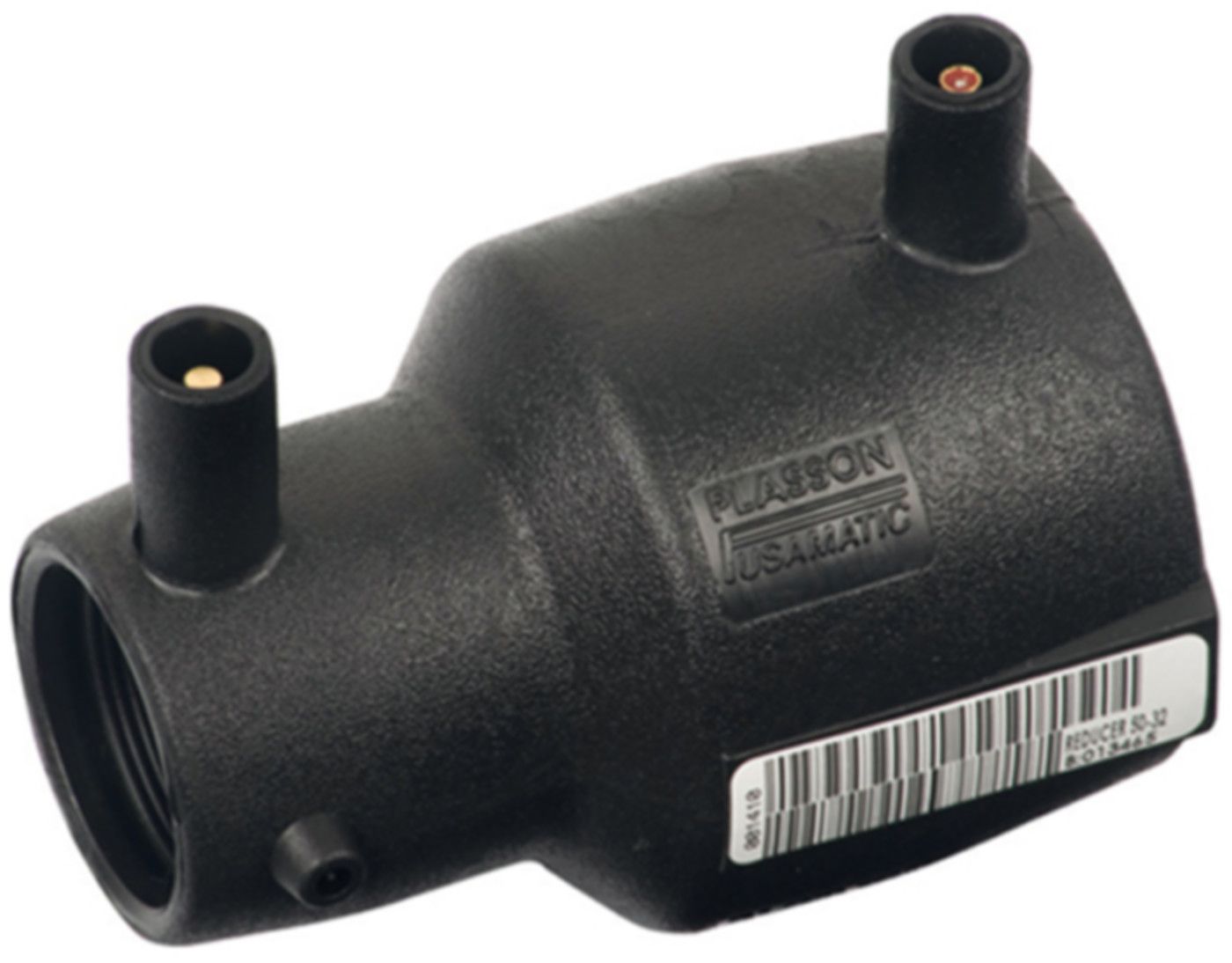 Elektroschweissmuffe reduziert 9114 d 160/125mm - PE100 Stutzenformstücke spezial