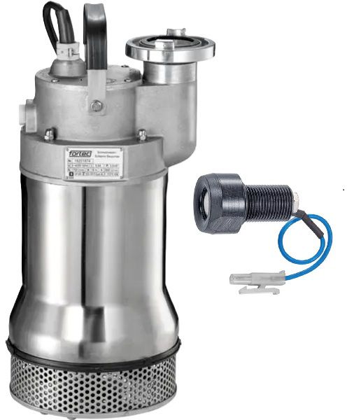 fortec® Baupumpe, PBI-42/S1 230V ,Fördermenge 42'000 l/h,mit Sensor - Wasser