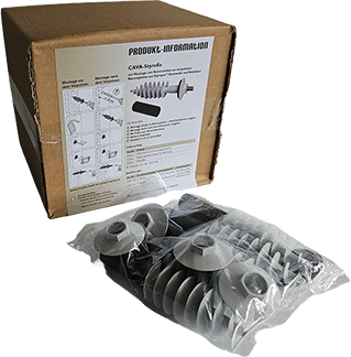 CAVA-Styrofix M 10x20-60 mm verzinkt C610-130 - Diverse Dübel