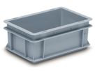 Rako-Behälter, mit Griffleiste, grau 300x200x120 mm 5 Lt - Utz Behälter