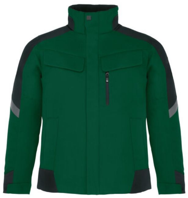 FHB LARS Arbeitsjacke grün-schwarz Gr. 4XL - Textilien