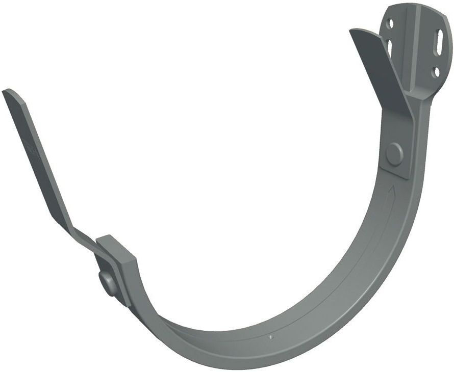 PREFA Stirnbretthaken für Kastenrinnen 250 mm P.10 Hellgrau 202042 - PREFA Dachentwässerungssysteme