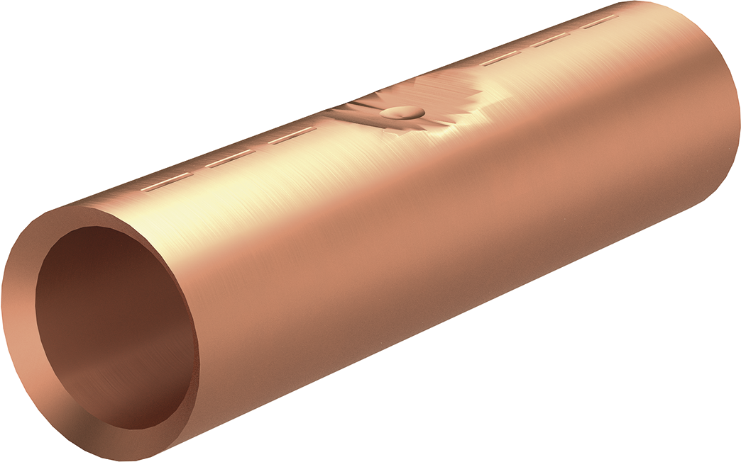 Verbinder Kupfer 8/35mm2 AF 414.061.540 / AV 10 - AF Blitzschutz-Presszubehör