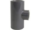 T 90° red. mit 3 Muffen 63-25-63 mm 721 200 011 - GF Hart PVC-U Formstücke