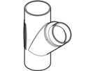 Abzweig 45° d 135/135mm 312.124.14.1 - Geberit-PE-Silent-Formstücke